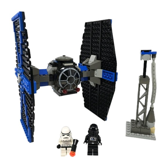 LEGO Star Wars: Set 7146 TIE Fighter 99% Complete with Minifigs - Picture 1 of 7